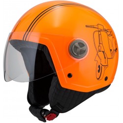 NZI Κράνος Zeta Optima Sprint Tangerine